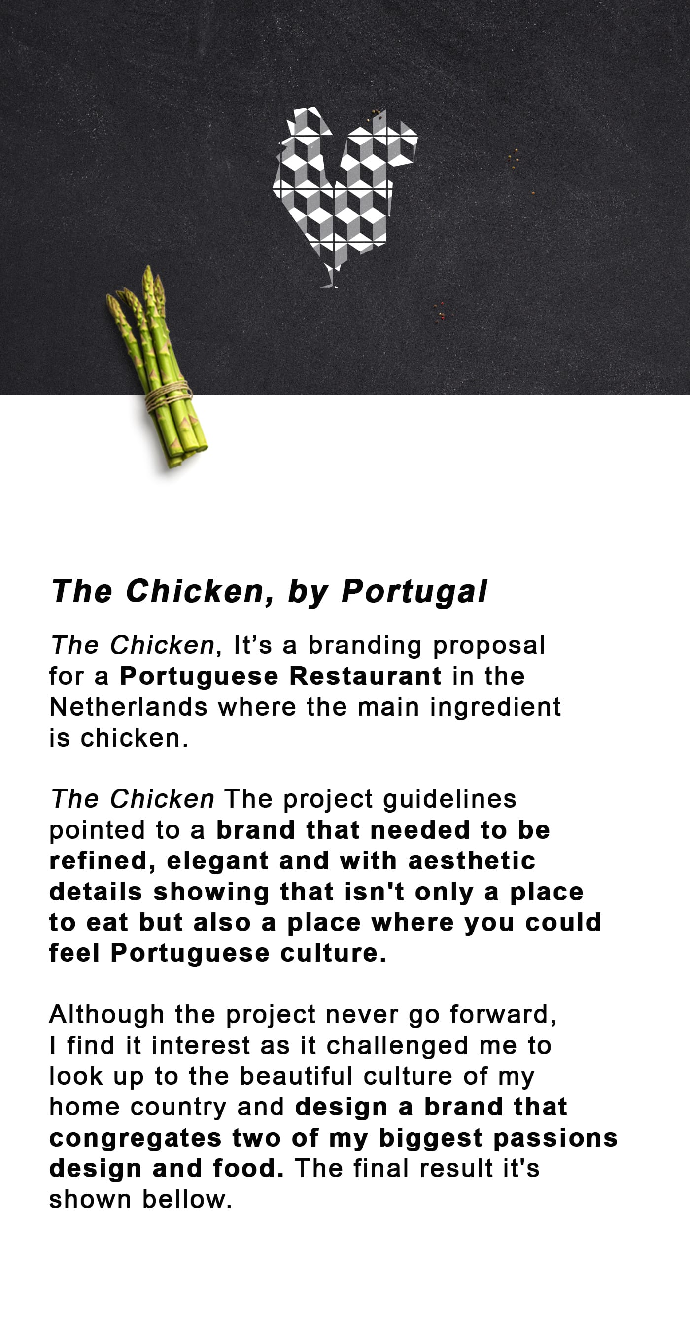 The Chicken intro for mobile