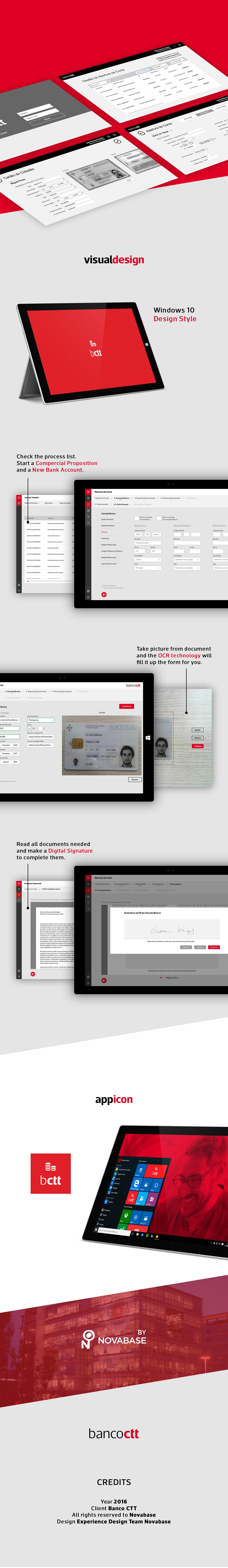 bCTT User Interface & credits for mobile