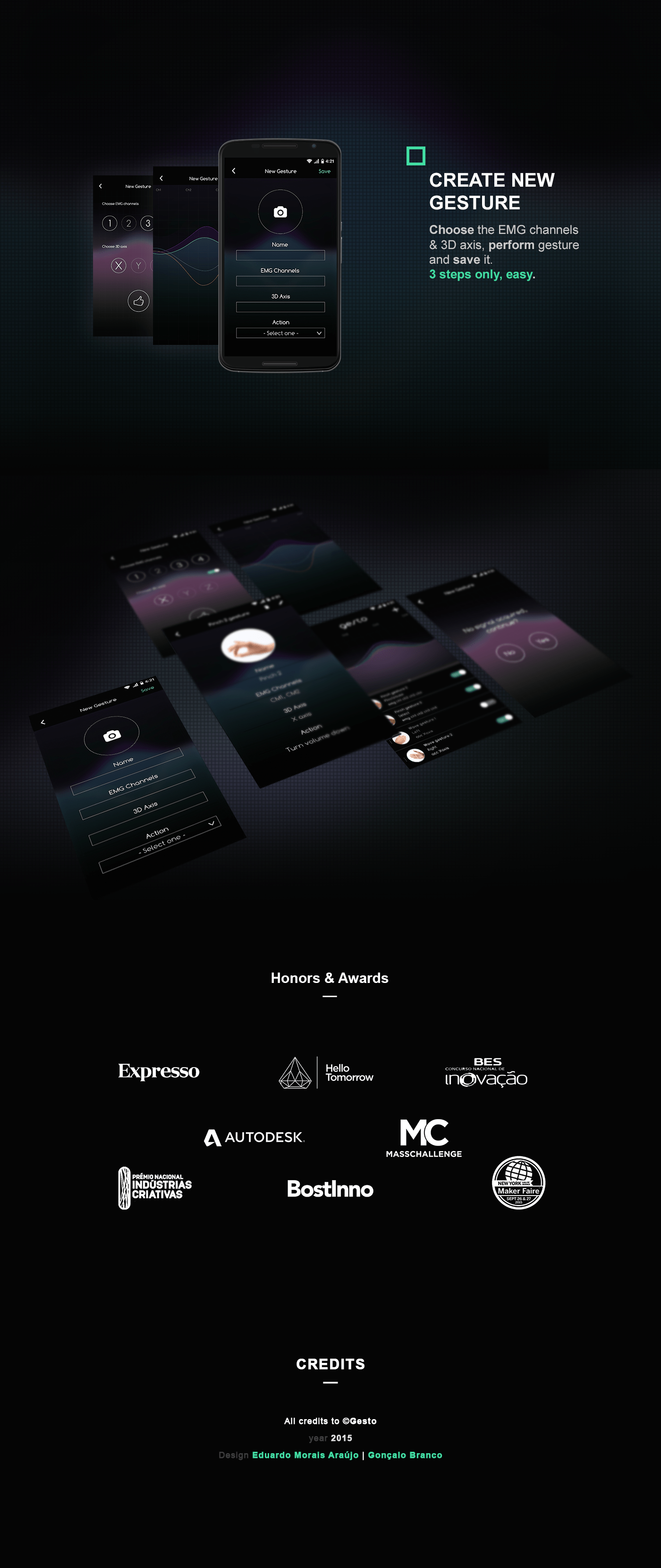 Gesto Gesture Control Mobile App project image