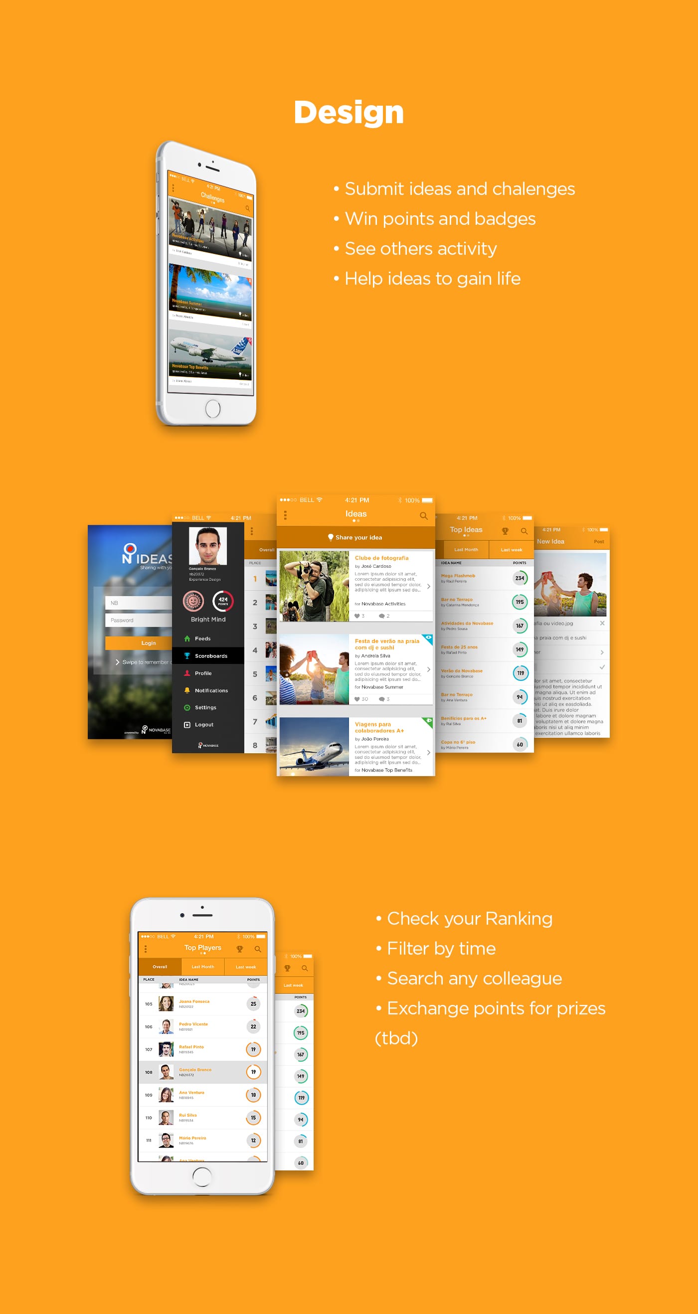 Nideas Gamification Mobile App project image