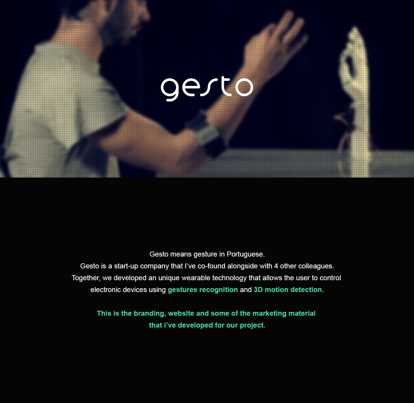 Gesto Brand & Website project image
