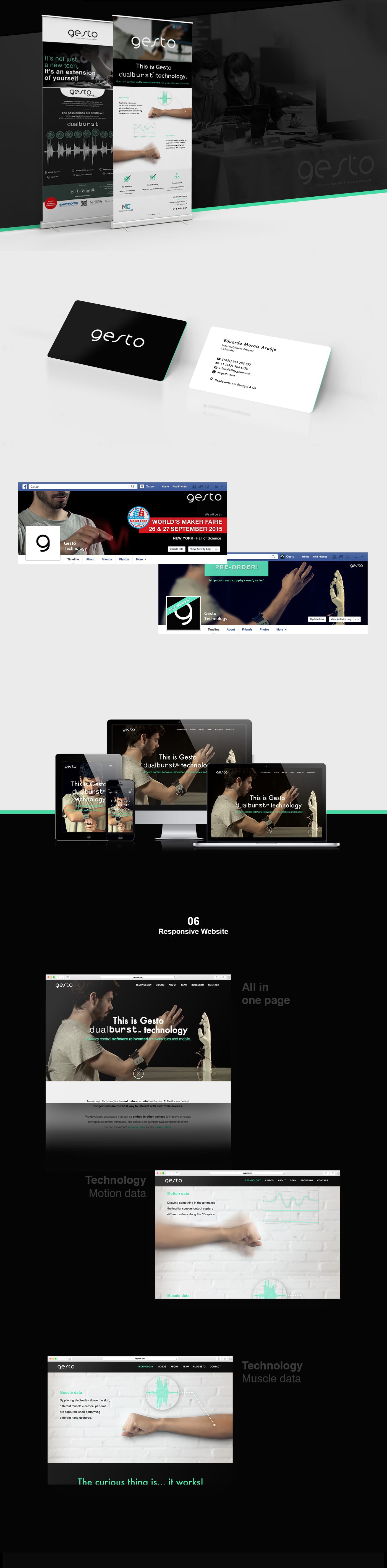 Gesto Brand & Website project image