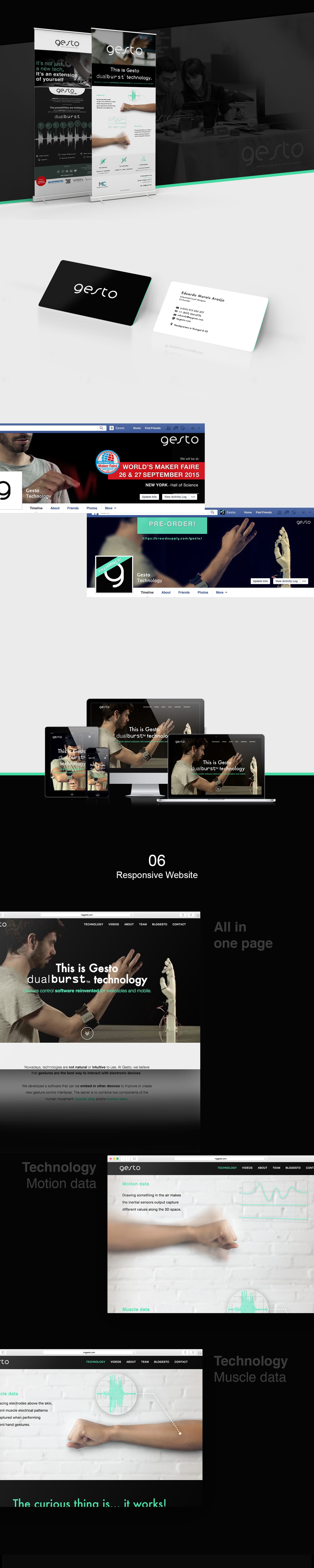 Gesto Brand & Website project image