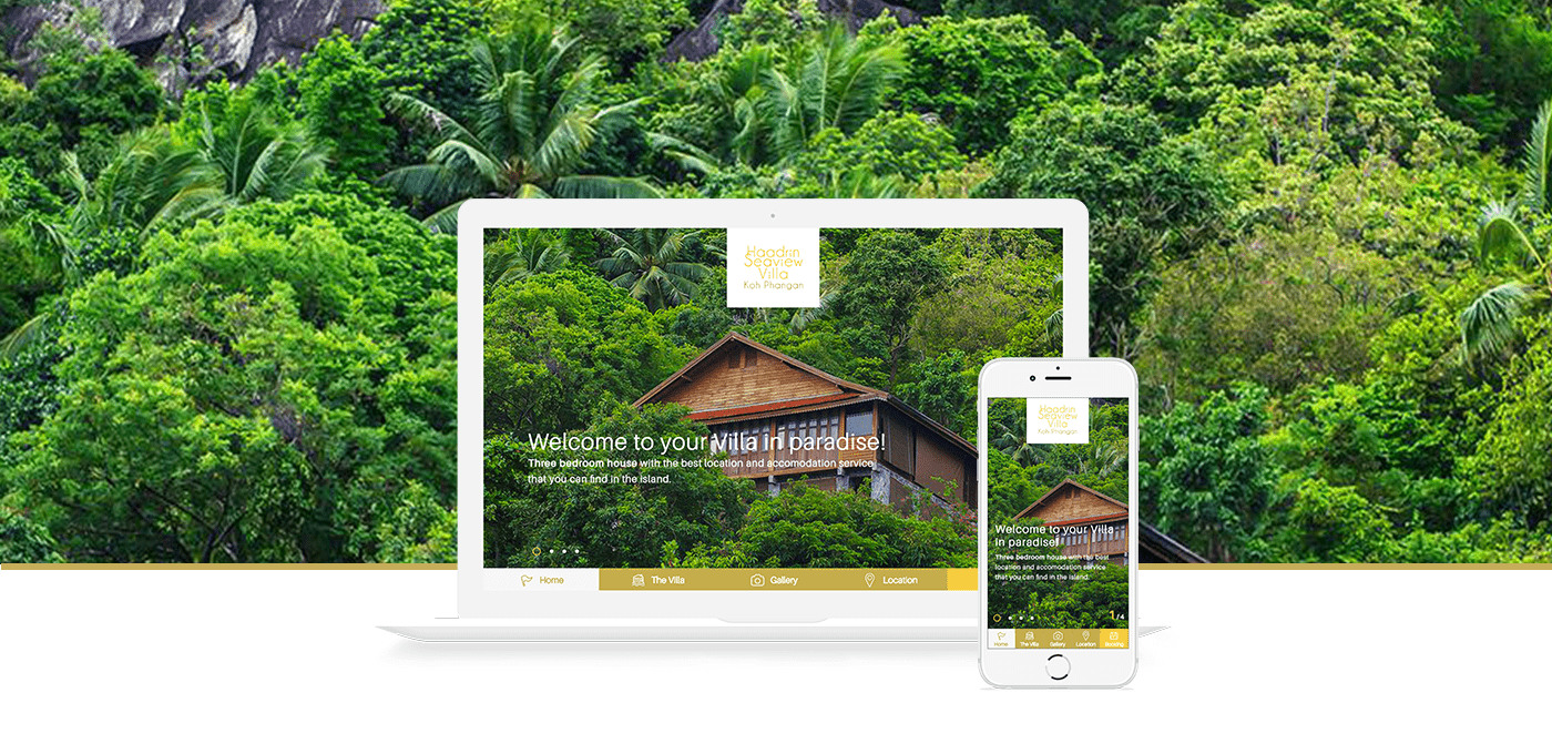 Haadrin Seaview Villa Intro for desktop