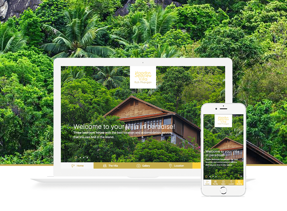 Haadrin Seaview Villa Intro for mobile