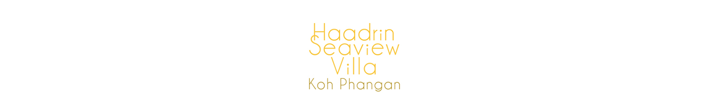Haadrin Seaview Villa Logo for desktop