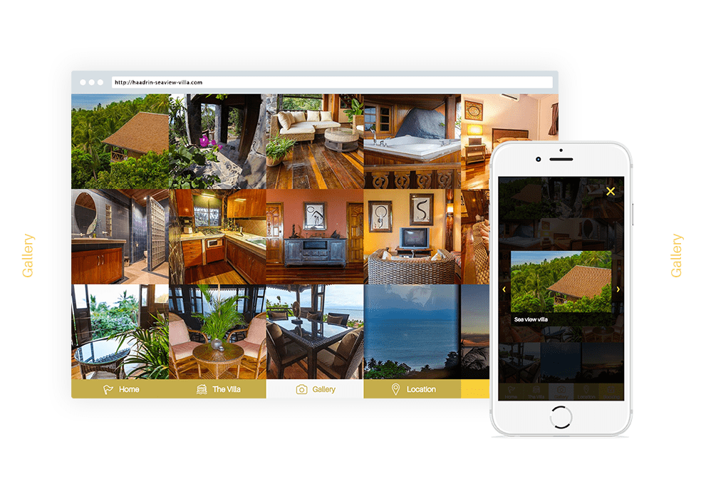 Haadrin Seaview Villa Gallery for mobile