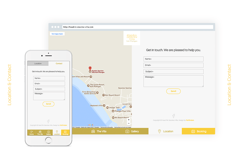 Haadrin Seaview Villa Location and Contact for mobile