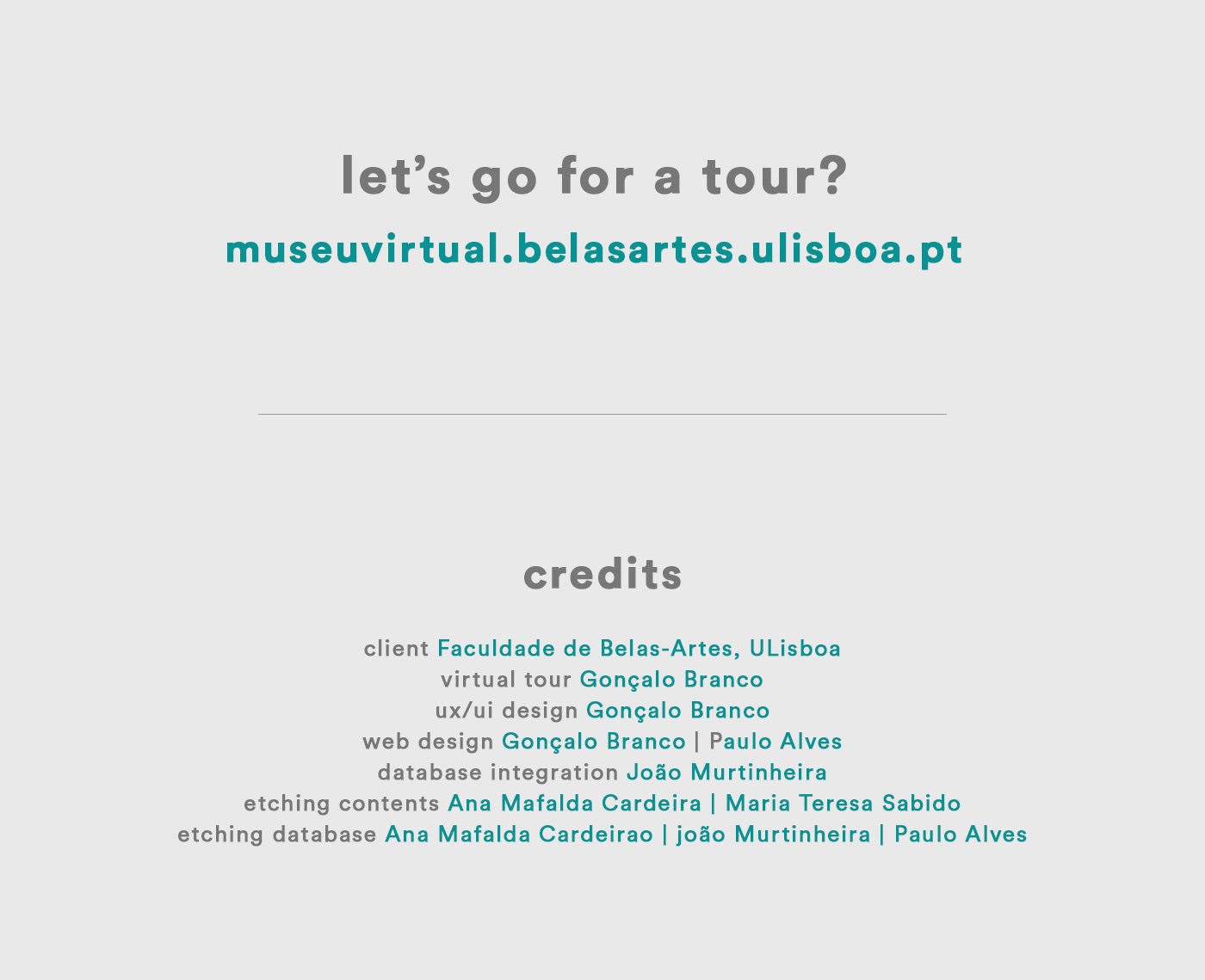 Virtual Musuem Fbaul project image